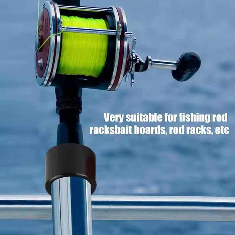 Boat Fishing Rod Butt Protector 50Mm Rubber Fishing Rod Butt Caps End Fishing Rod Butt Protector Rod Butt Caps End