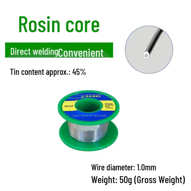 High Purity Low Temp Rosin Core Solder Wire - Easy Electric Welding & Soldering