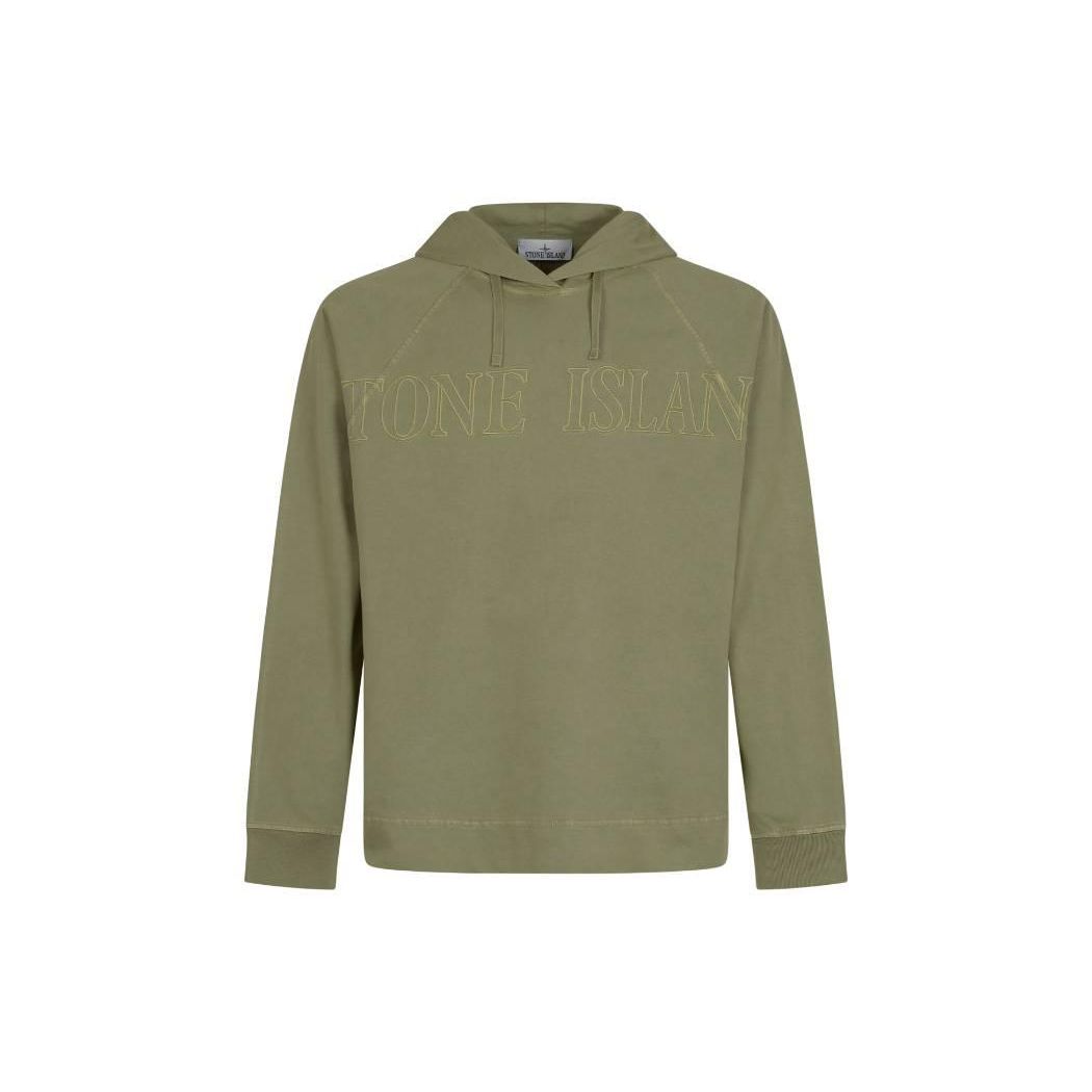 

Stone Island Ss23 Logo Print Solid Color Hoodie Men hoodies Khaki 781563355-V0155 L