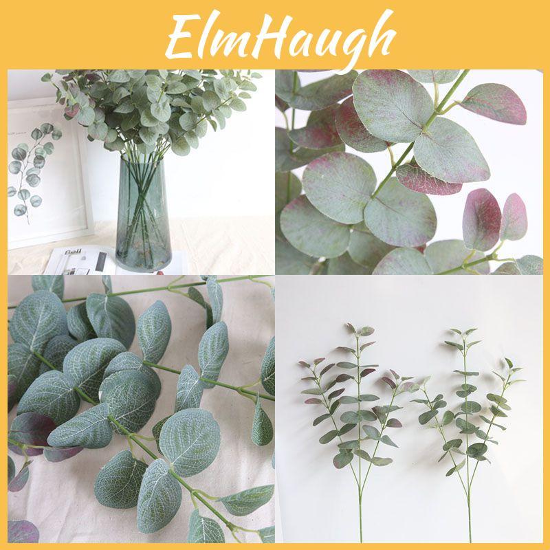 Decorative 68cm Eucalyptus Artificial Green Plant For Modern Home Embellishments