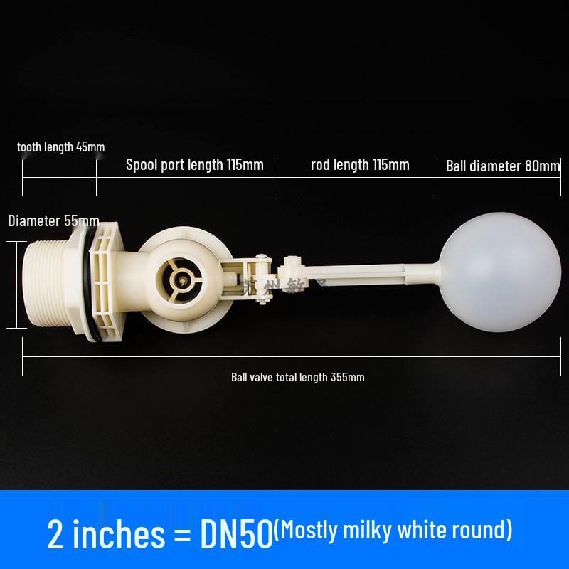 4-Point Adjustable Plastic Float Valve for Water Tanks