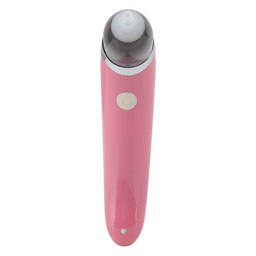 Baby Nasal Aspirator Dual Purpose Electric Earwax Removal Nose Snot Cleaner Pink