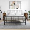 VidaXL Bedside Tables 2 Pcs Smoked Oak 32x42x80 Cm Engineered Wood 825968