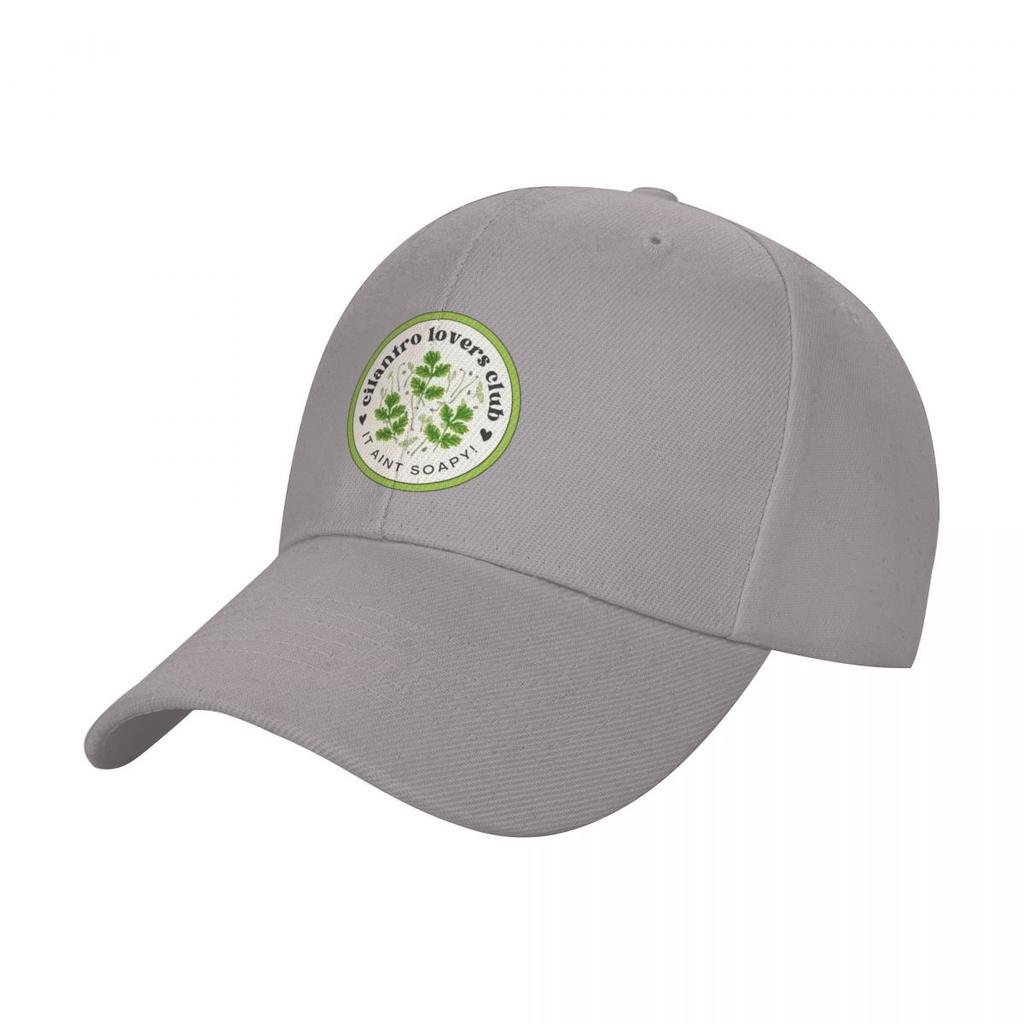 Cilantro Lovers Club Baseball Cap Golf Hat Man Luxury Cap Luxury Man Cap Wild Ball Hat Women's Beach Outlet 2025 Men's