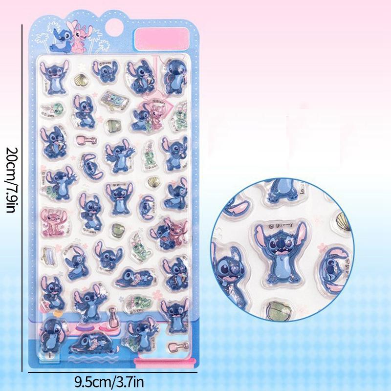 Cartoon Anime Rabbit Judy Fox Nick Stickers Zootopia 3D Relief Sticker Children DIY Scrapbook Notebook Decorative Sticker Gift