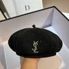 Minmin French Full Diamond Light Luxury Octagonal Beret Female, Spring And Autumn Versatile Little Fairy Painter Hat