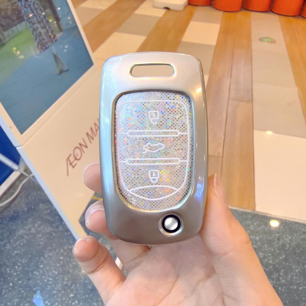 Premium Metal Key Cover for Baojun: Compatible with 510, 730, 310W, E100, E200, with 560 Buckle.