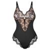 Lace Shapewear Bodysuit for Women Tummy Control Full Body Shaper V-Neck Backless Tank Tops One Piece Body Shaper Thong Sculpting Bodysuit