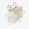 1 Pcs New Storage Basket Hanging Organizer Bed Remote Book Holder Dormitory Storage Bag Holder With Hook Bed Pocket