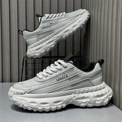 Herren Freizeitschuh Mode Outdoor 2025 Schnürung Plateau Sneaker Atmungsaktive Laufschuhe Herren Trainingsschuhe Zapatillas De Hombre