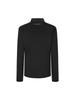 DISCOVERY EXPEDITION Freshvent Men'S Layered Mock Neck Long Sleeve T-Shirt (Black)
