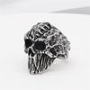 Jewelry Retro Scar Skull Ring Men's Ring
