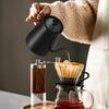 Kaffekanna och tekanna i rostfritt stål med temperaturkontroll och svanhals med precisionspip