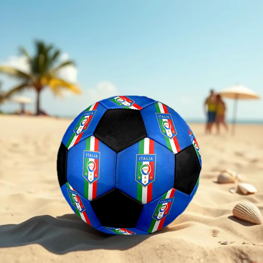 TAGLIA 5 Pallone da Calcio Italiano Colorato Per Tutte le Età Cucito a Macchina PVC Pronto per la Competizione Resistente Ad Alto Rimbalzo