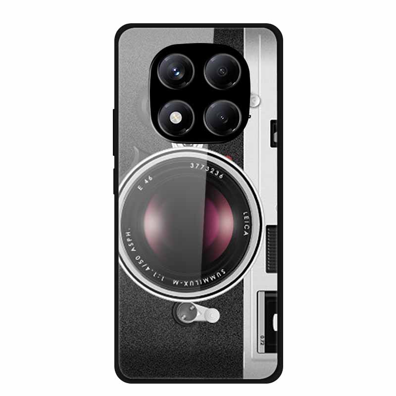 Luxury Case For Redmi Note 14 Pro 4G Tempered Glass Cover For Xiaomi Redmi Note14 Pro 4G Phone Cases Fashion Protective fundas