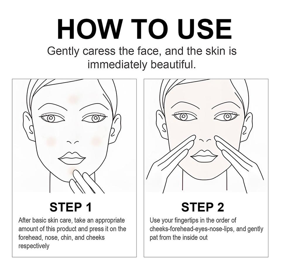 Centella Asiatica Color-Changing CC Cream: Long-Lasting, Transfer-Proof, Moisturizing, Hydrating Pre-Makeup Concealer.