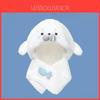 Chapéu de Foca de Pelúcia Lindo Auxílio para Dormir Para Crianças e Meninas Presente