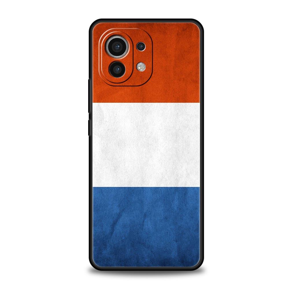 Phone Case For Xiaomi Mi 15 14 13 12 11 Lite 14T 13T 12T 11T Pro Poco X7 X6 X5 X3 Pro F6 F5 F4 Cover Dutch Flag