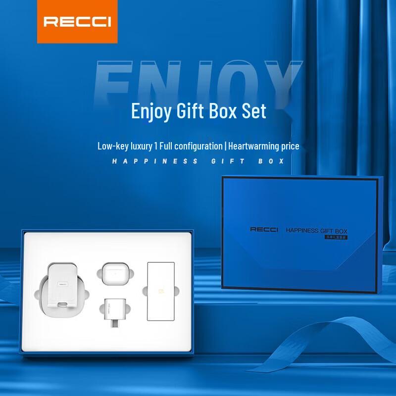 

Recci RG02 Bluetooth Wireless Earbuds with Charging Adapter Gift Set