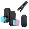 1PC Billiard Cue Chalk Clip Elastic Silent Magnetic Storage Clip Billiard Accessory