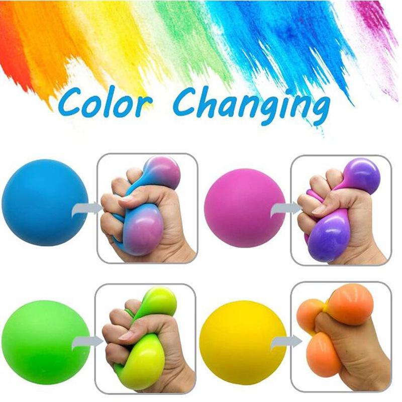 New Adult Slow Rising Stress Balls Fidget Toys Dough Squishy Sensory Calm Down Item for Autism ADHD Classroom