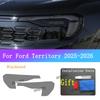 For Ford Territory Car Exterior Headlight Light Black Wrap Cover Sticker Front Lamp TPU Transparent Protective Anti-scratch Film