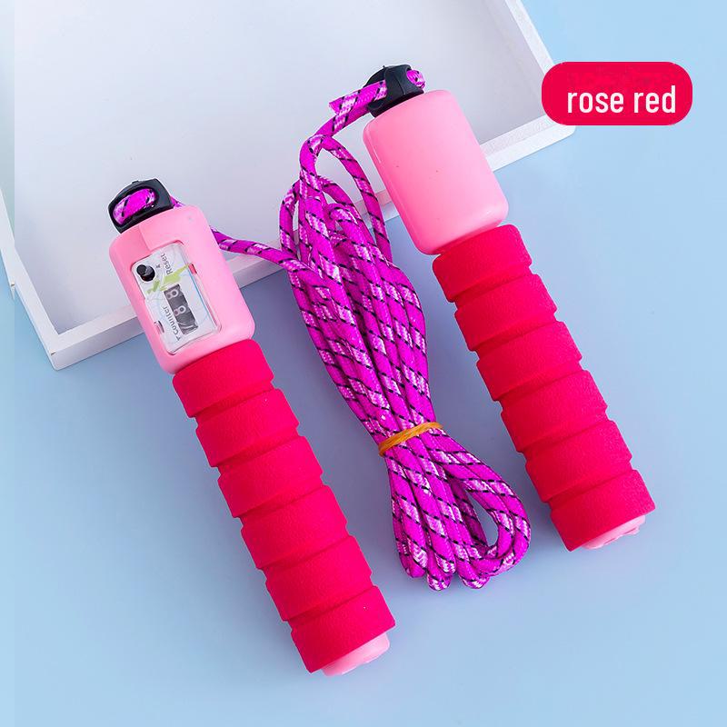 Adjustable Children's Counting Skipping Rope for Kindergarten and Elementary Students