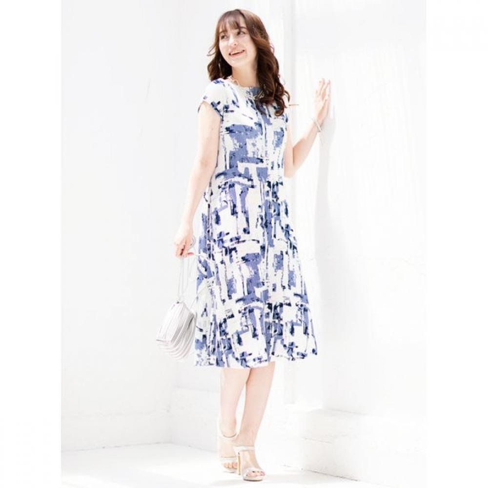 Specchio Sleeveless Dress Round Neck 451 538 71