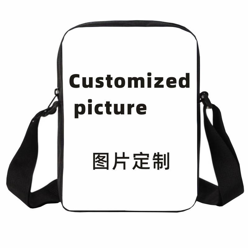Printed Student Children's School Bag Casual Backpack Crossbody Bag Pencil Bag Three-piece Set Casual Portable Backpack Din System