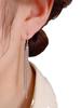 Baby's Breath Tassel Earrings: Light Luxury, Slimming Design, 2025 Trendy Anti-Loss Jewelry for Women