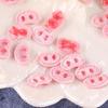 50 Pcs Embroidered Patches Pink Pig Nose Repair Patches Iron On Patches Applique Patches Sew On Patches for Clothes Bag