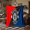 Manchester United Print Flannel Blanket Soft Warm Sofa Bed Throw Blanket For Home Office Bedroom