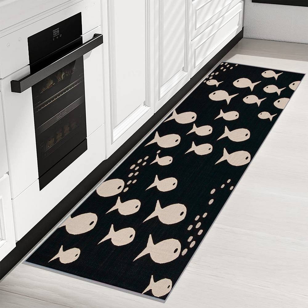 

Mosimoso Home RK058 Ковер с принтом на кухонной подошве в горошек 80x150 cm
