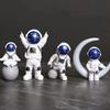 3/4 szt. Figurka Astronauty Statua Figurka Kosmonauta Rzeźba Edukacyjna Zabawka Dekoracja Biurka Domu Model Astronauty Dla Dzieci Prezent