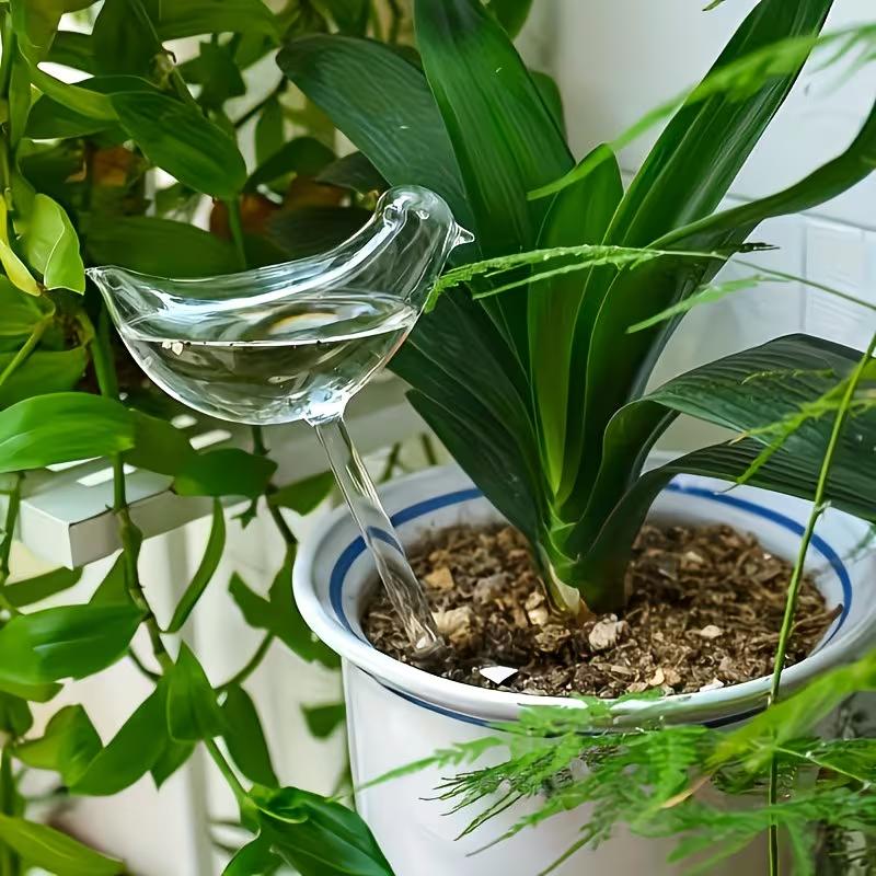 Imitation Glass Plastic Bird Automatic Water Dispenser Lazy Water Dispenser Travel Dripping Machine Lazy Water Dispenser Circula