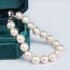 Wrinkled Edison Natural Freshwater Pearl Bracelet911mm A grand gift for your girlfriend in the Baroque style