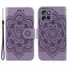 Phone Case For Motorola Edge 50 Neo 5G/Moto S50 5G/ThinkPhone 25 5G PU Leather Mandala Imprinted Design Wallet Cover