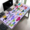 Sprunki Game Print Mouse Pad, Anti‑Slip Desktop Keyboard Mat, for PC Laptop Gaming Working Daily Use, Cool Festival Surprise Gift