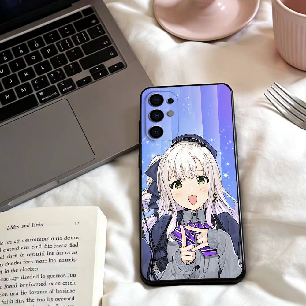 G-Girl Anime BandS C-Cry Phone Case For Samsung S25,24,23,22,30,21,10,9,Ultra,Plus,Lite,FE,4,5 G Soft Black Case