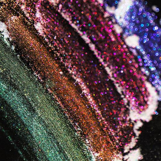 Yousheng Aurora Effect Nail Glitter Powder Ice Penetration Colorful Mirror Neon Dust Nail Art Chrome Pigment for Female