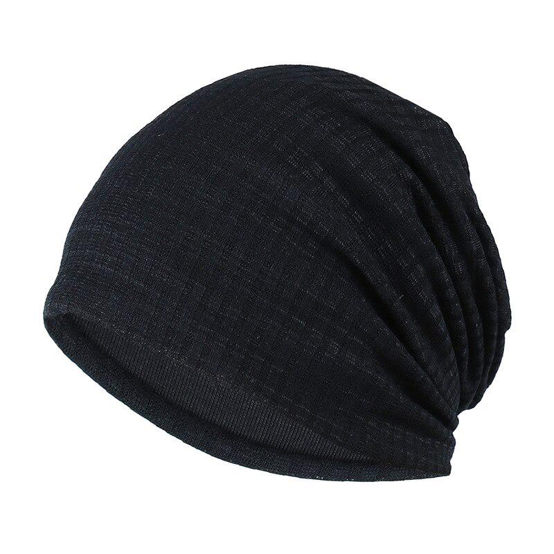 Unisex Men Women Solid Color Beanies Hedging Cap Knit Knitted Cotton  Fabric Oversize Hip-hop Caps Bonnet Hat