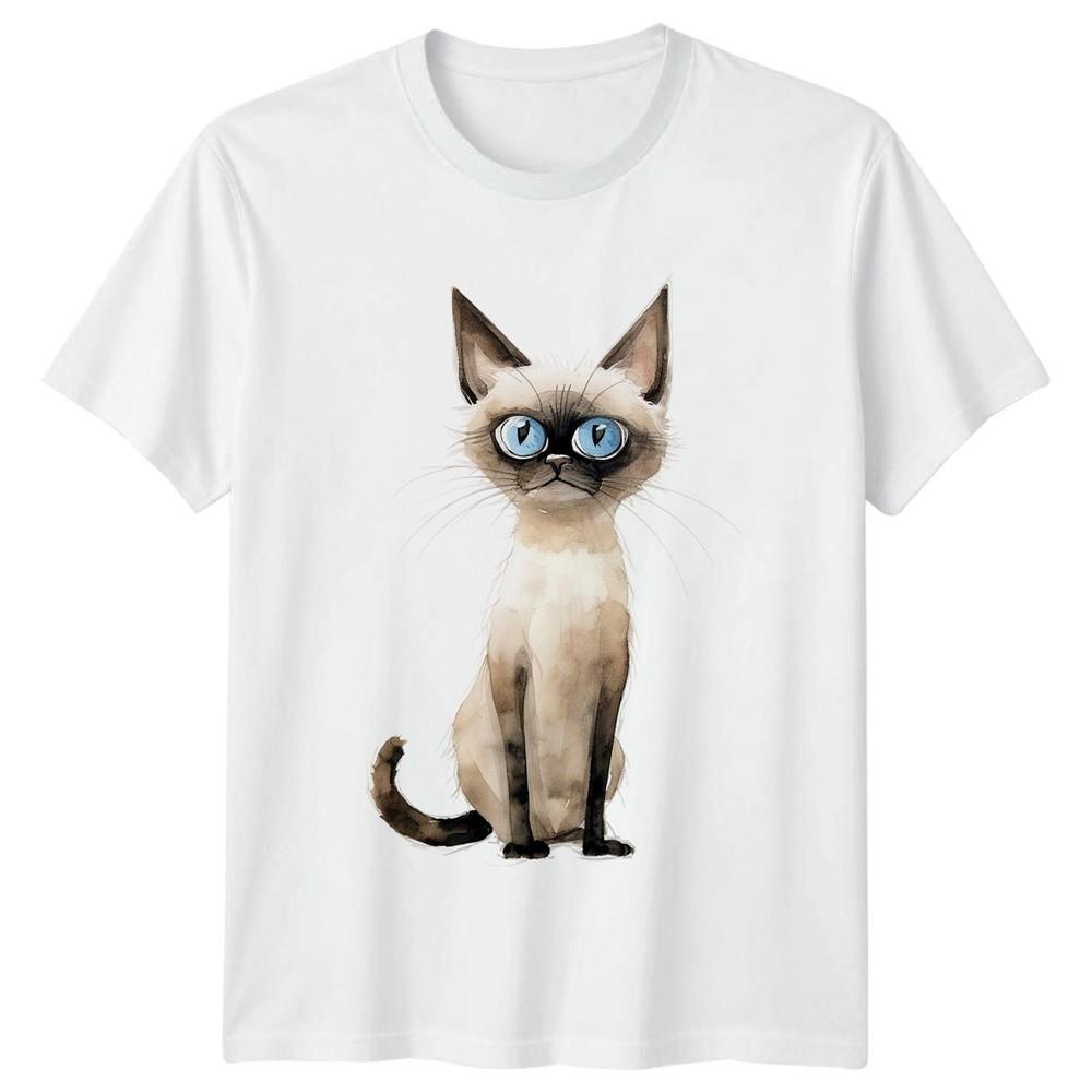 Funny Siamese Cat TShirt Siamese Cat Cats Birthday Gift For Him And Her S