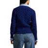 Polo Ralph Lauren Slim Fit Cable Knit Cardigan Women Sweater WMPOSWENDW20493-410