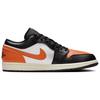 Air Jordan 1 Low Shattered Backboard Alternate Unisex Sneakers Black Starfish White 553558-081