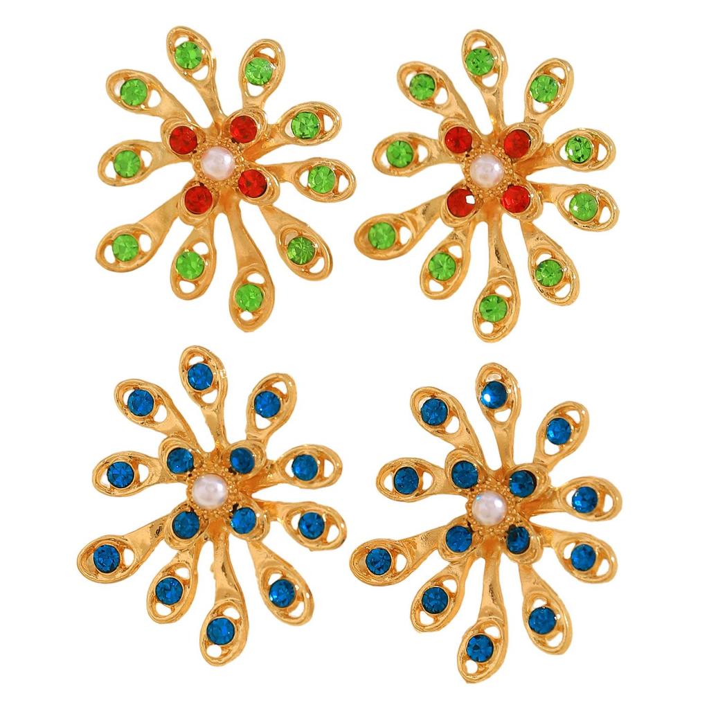 Exquisite Daisy Flower Stud Earrings: Versatile, Light Luxury Accessory for Women