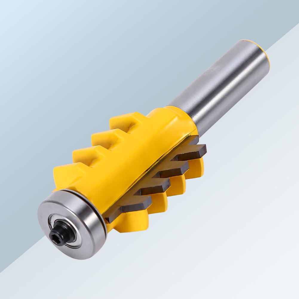 1 2   Shank Finger Glue Joint Router Bit Cone Tenon Woodwork Cutter