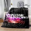 Rock Band Imagine Dragons Printed blankets Flannel Warm blanket Soft Cozy Blanket Travel Blankets bed linings Birthday Gift