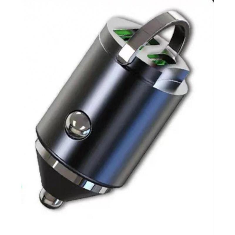 Unsichtbares 66-W-Autoladegerät mit PD30-W-Metall-Zugring für superschnelles Laden und 100-W-Blitzladen