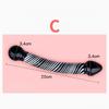 Black Crystal Glass Toys Dildo Anal Plug Gay Sex Toys Double Anal Beads For Men/Women Vaginal Anal Dilation Butt Plug
