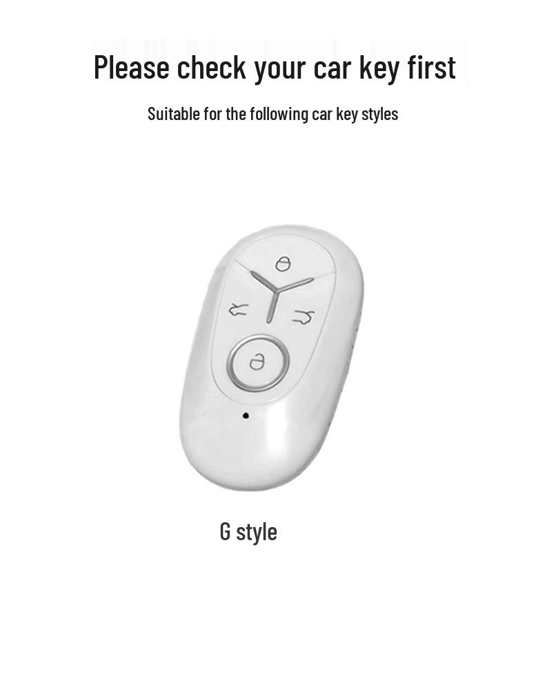 Premium Leather Key Cover for Geely Xingyuan 25 New Wish Dream Edition - Car Key Protection Bag